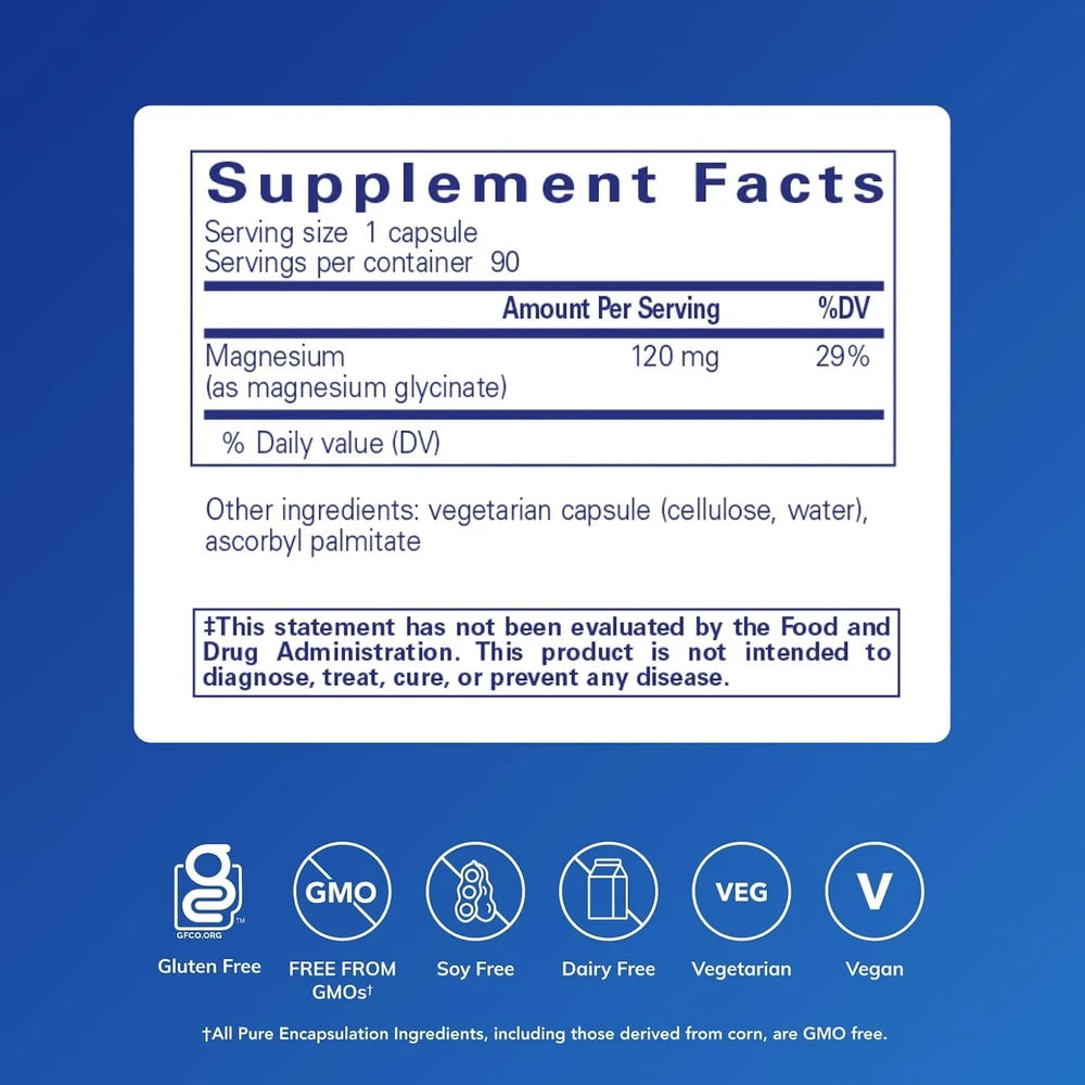 Pure Encapsulations Magnesium Glycinate